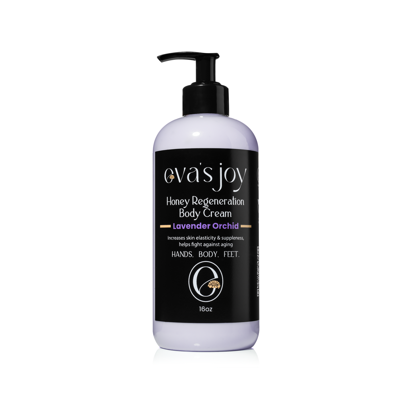 Honey Regeneration Body Cream - Lavender Orchid 16 oz - Eva's Joy