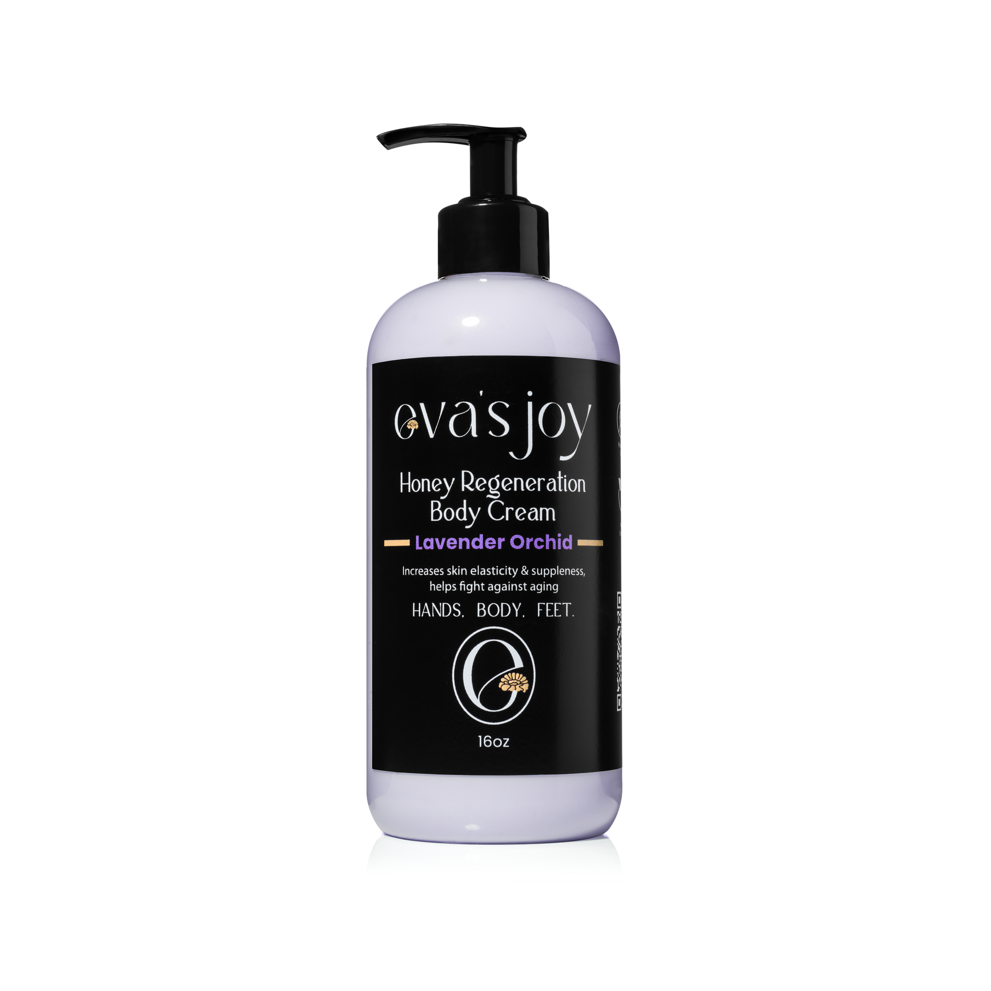 Honey Regeneration Body Cream - Lavender Orchid 16 oz - Eva's Joy