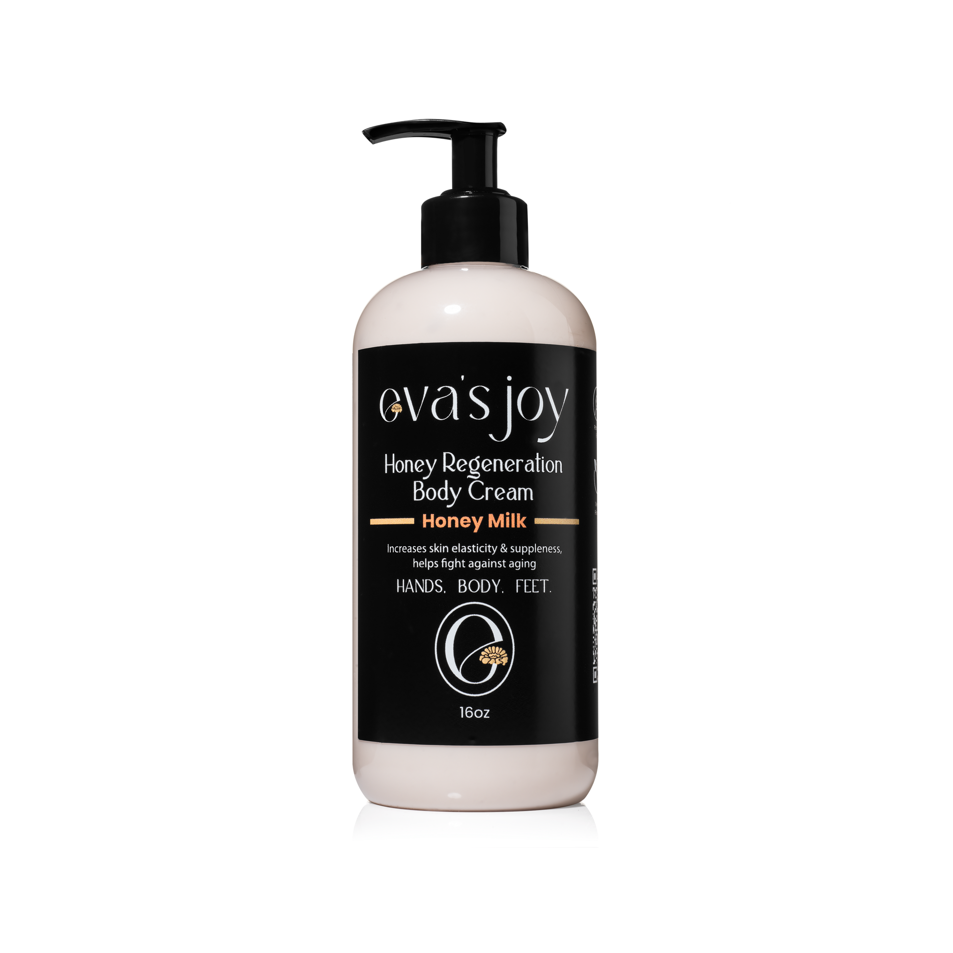 Honey Regeneration Body Cream - Honey Milk 16 oz - Eva's Joy
