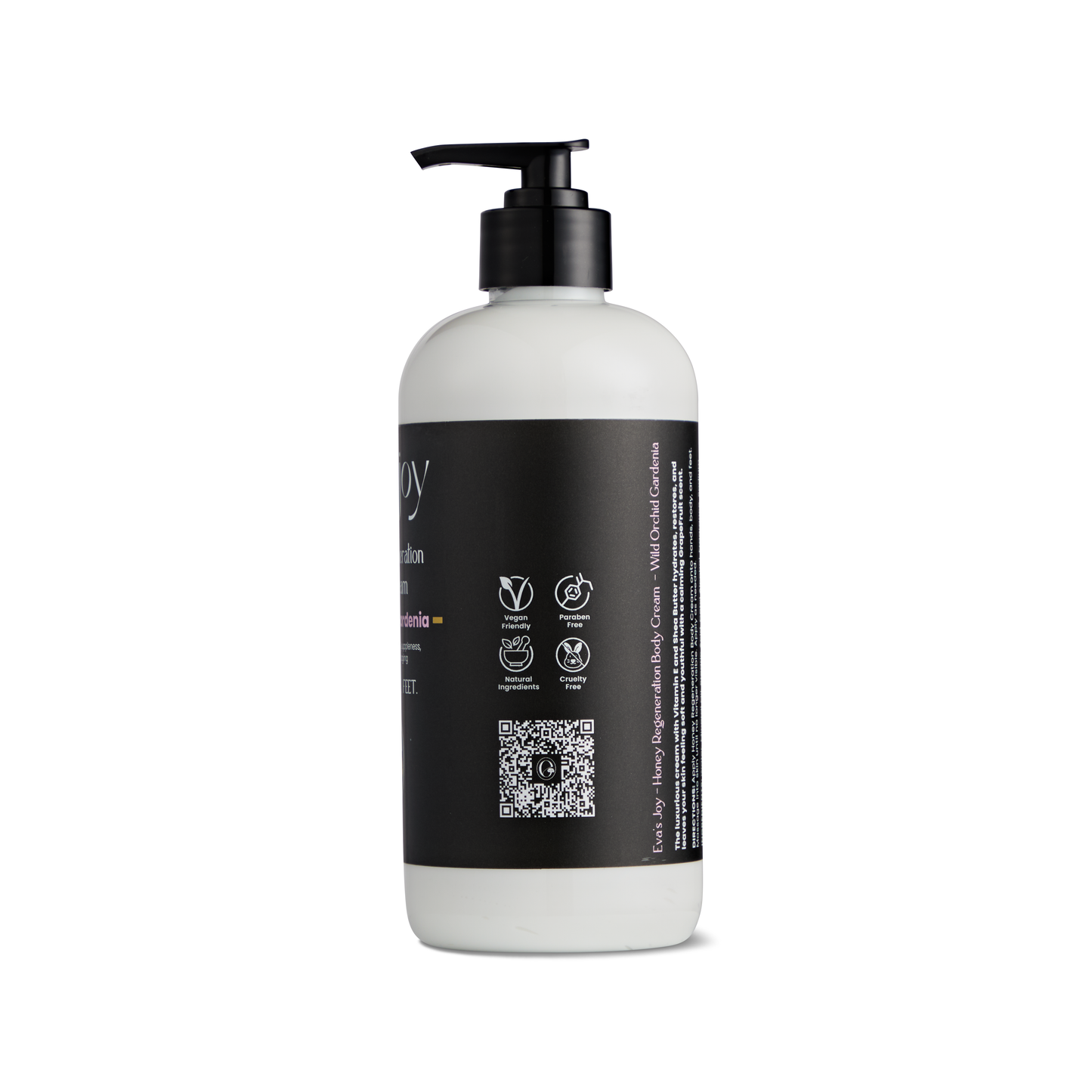 Eva's Joy Wild Orchid Gardenia Body Cream 16 oz, Aroma Scent