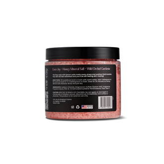 Eva's Joy Luxury Bath Salt – Wild Orchid Gardenia 16 oz